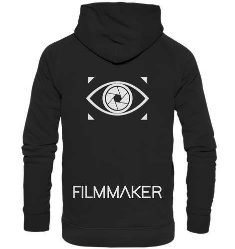 Filmmaker Vision Hoodie Schwarz - Basic Unisex Hoodie