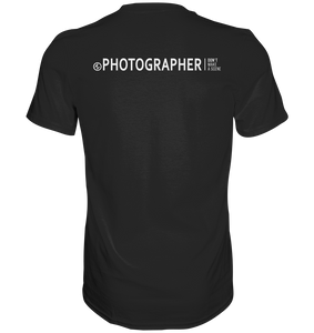 Don't make a scene Photographer T-Shirt Schwarz - Premium Shirt