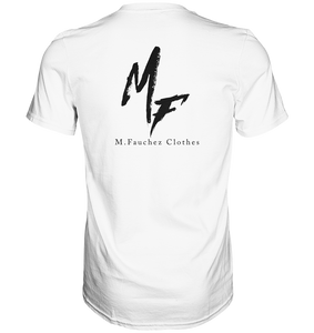 M.Fauchez Clothes T-Shirt Weiss - Premium Shirt