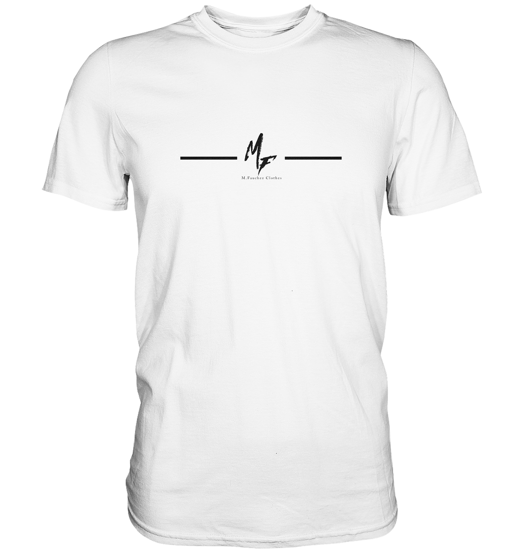 M.Fauchez Clothes Simple T-Shirt Weiss - Premium Shirt